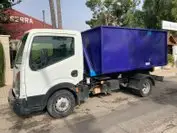 Camión contenedor en La Unión, El Algar